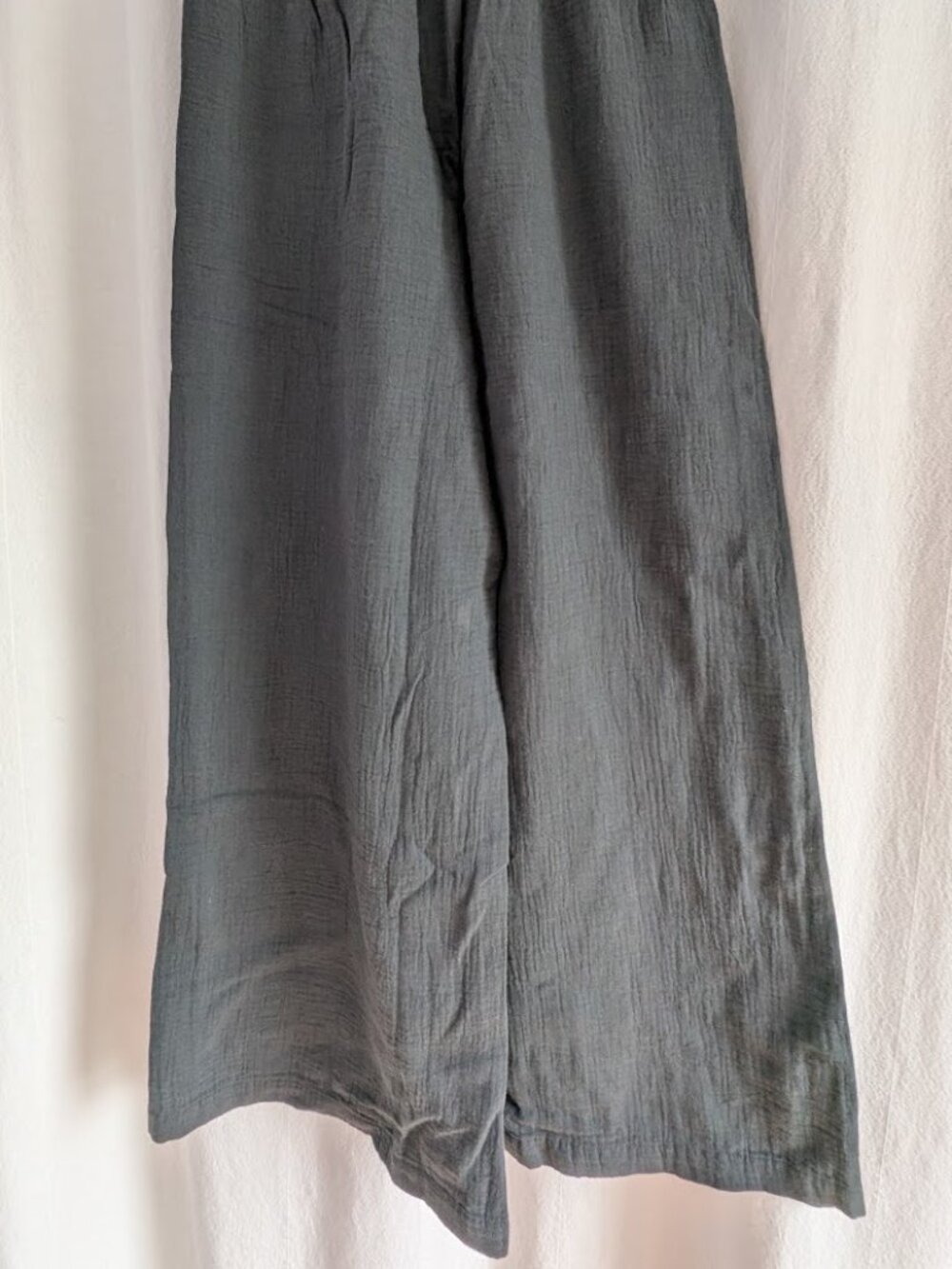 Pact Double Gauze Split Hem Pants XS - Picture 4 of 9
